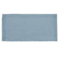 Jaipur storm rectangle glazed tile is a light blue matte ceramic tile with slightly uneven edges and a rectangular shape