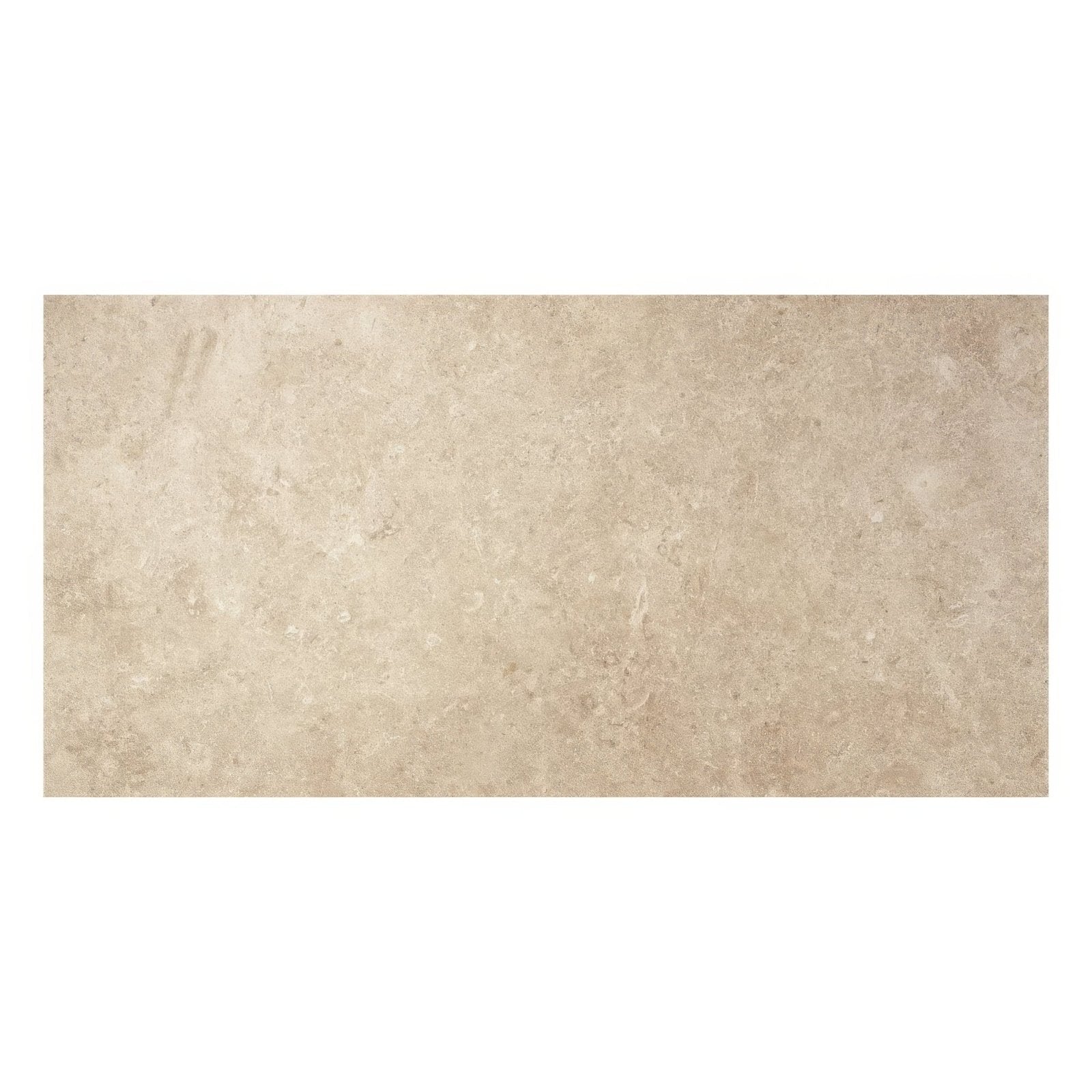 Beige jerusalem almond 60 x 30cm stone-effect tile with subtle natural marble-like texture for flooring and walls