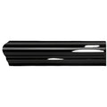 Jet Black Albert Left Corner Ceramic Wall Tile