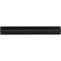 Jet Black Astragal Moulding Ceramic Wall Tile 152x21mm