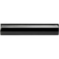 Jet Black External Corner Trim Ceramic Wall Tile 152x30mm
