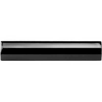 Jet Black External Corner Trim Ceramic Wall Tile 152x30mm