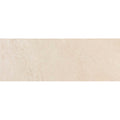 Beige rectangular kairos crema wall tile with subtle natural stone texture 25 x 70cm for interior use