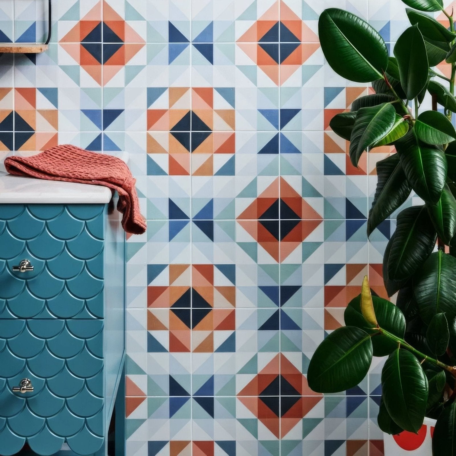 Kaleidoscope Porcelain Peacock