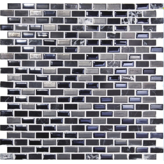 Kauali Brickbond Mixed Mosaics - alternate view