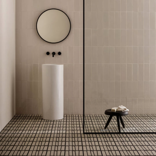 Kelly Hoppen Strip Beige and Black