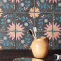 Kelmscott Blackwell Patterned Tile – pattern detail