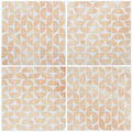 Kelmscott Lytes Terra tile beige and white geometric mosaic tiles with subtle natural stone texture for walls and floors