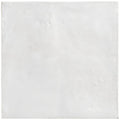 Kelmscott white tile shown as a white slightly crinkled paper envelope highlighting texture and color quality