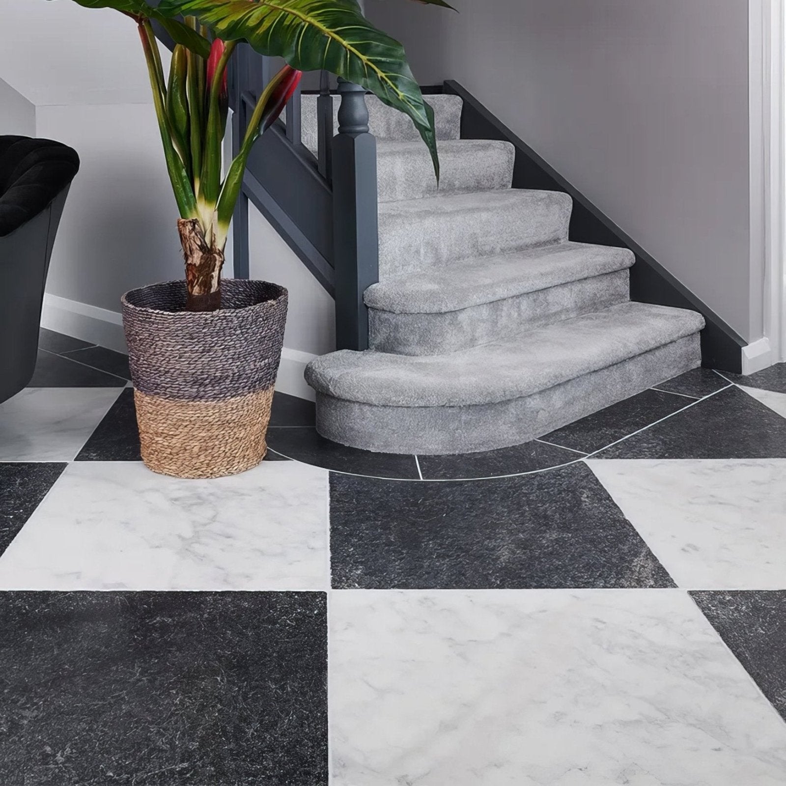 Kendal Marble Tumbled Finish in a bathroom setting
