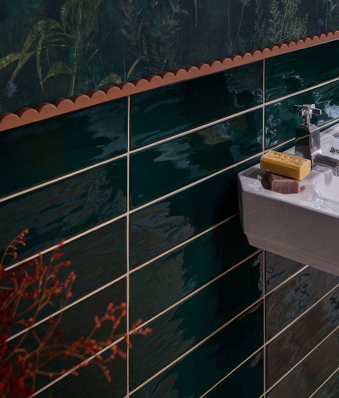 Kennet Porcelain Bottle Green