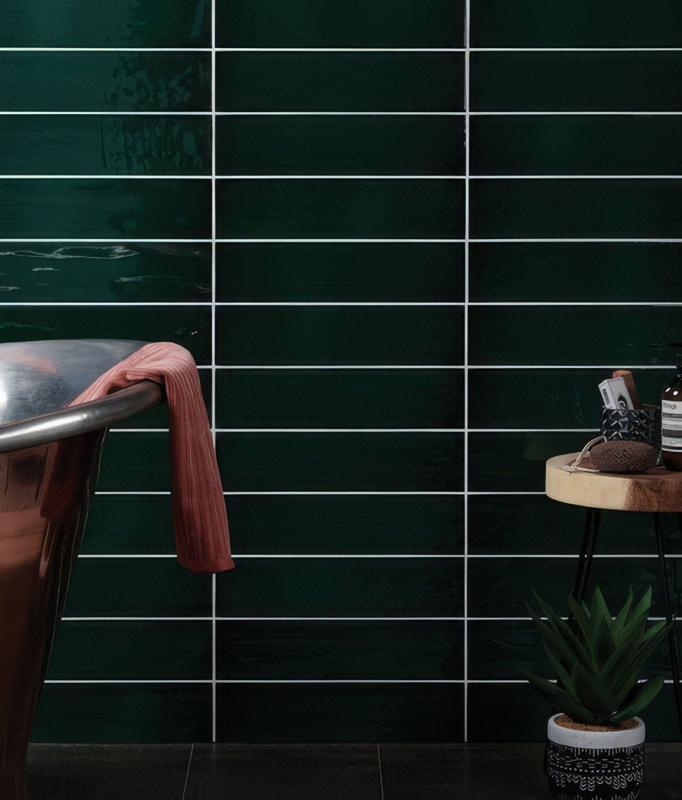 Kennet Porcelain Bottle Green