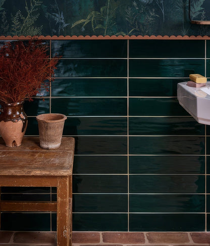 Kennet Porcelain Bottle Green