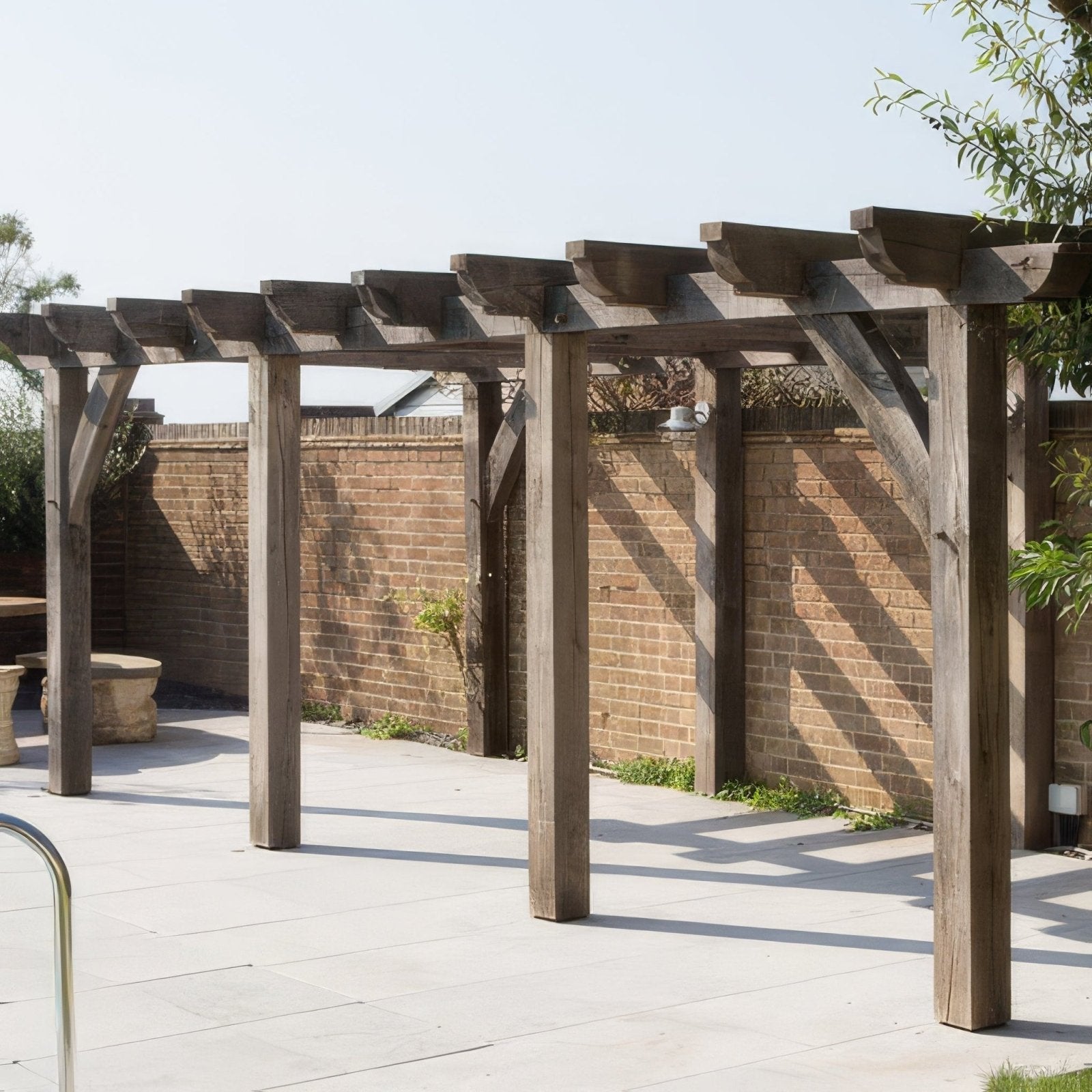 Kimmeridge Limestone Paving Etched Finish – detail view 4