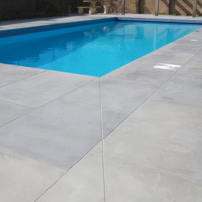 Kimmeridge Limestone Paving Etched Finish