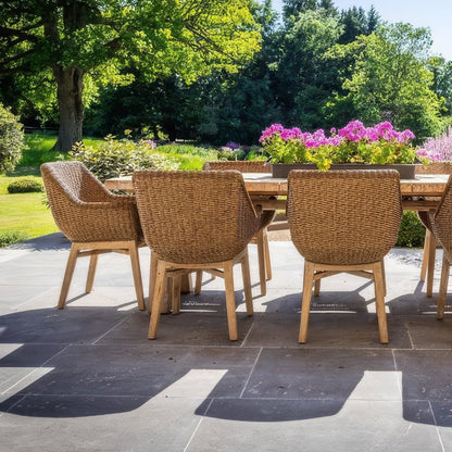 Kimmeridge Limestone Paving Tumbled & Etched Finish