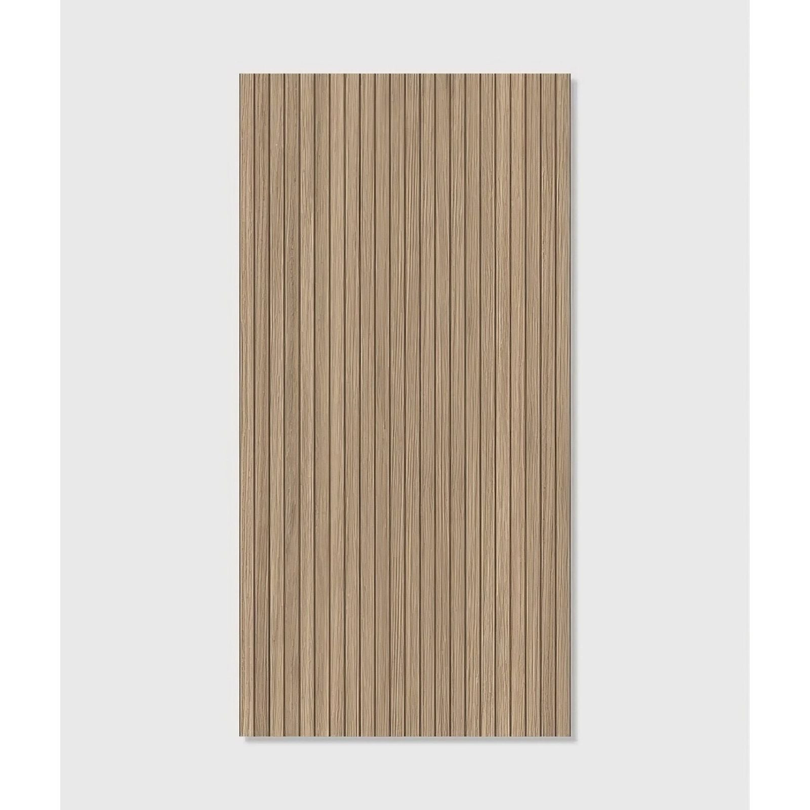 Light brown wooden panel with vertical grooves for kinfolk porcelain nut decorative wall paneling