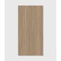 Light brown wooden panel with vertical grooves for kinfolk porcelain nut decorative wall paneling