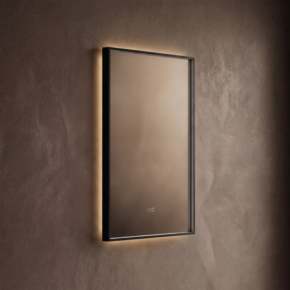 Kingsley Rectangular Mirror 60x80cm in Black - Origins Living, view 5