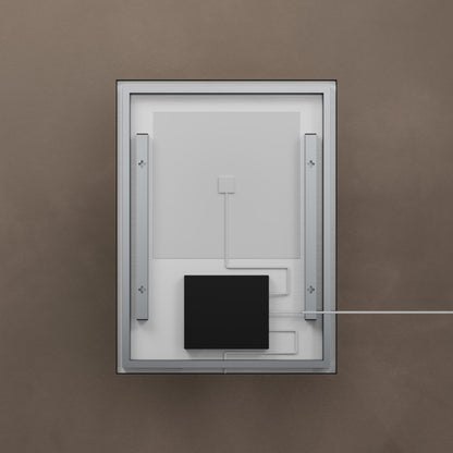 Kingsley Rectangular Mirror 60x80cm in Black - Origins Living, view 8