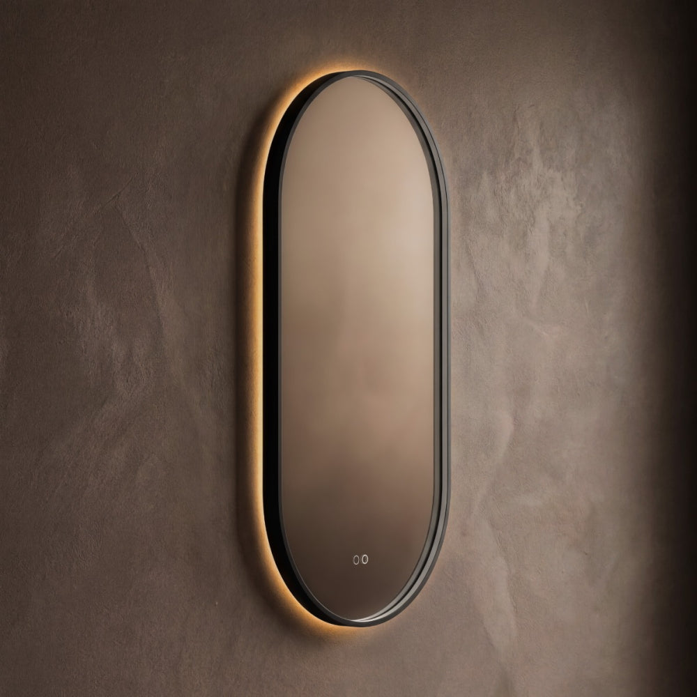 Kingsley Capsule Mirror 50x100cm in Black - Origins Living, view 6