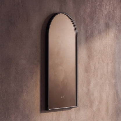 Kingsley Arch Mirror 50x100cm in Black - Origins Living, view 9