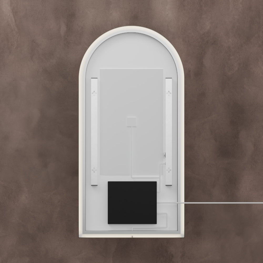 Kingsley Arch Mirror 50x100cm in Black - Origins Living, view 10