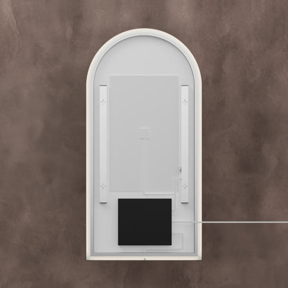 Kingsley Arch Mirror 50x100cm in Black - Origins Living, view 10