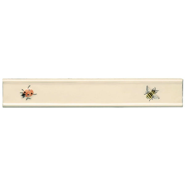Ladybird & Bee Border Tile