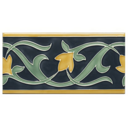 Lafleur Border on Ascot Blue