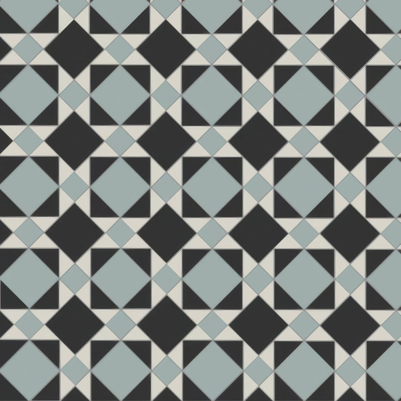 Lambeth Black, Dover White & Grey