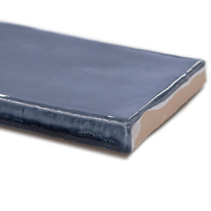 Landscape Dusk Navy Blue Tile