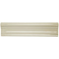 Lavenham Clarence cream-colored glossy ceramic tile with classic rectangular profile and subtle raised ridges