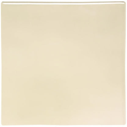 Cream-colored lavenham field tile with smooth glossy finish ceramic square tile for wall or floor use
