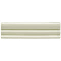 Cream-colored ceramic tile lavenham kensington with glossy finish and three parallel ridges