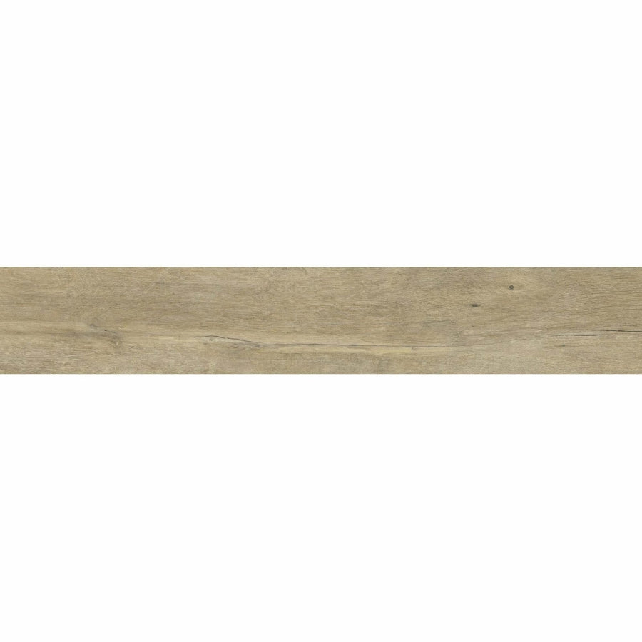 Lenke taupe light gray wood effect tile with subtle grain and natural imperfections for flooring and walls