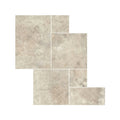 Beige stone-effect lincoln ivory opus tiles with natural textured surface for elegant wall and floor designs