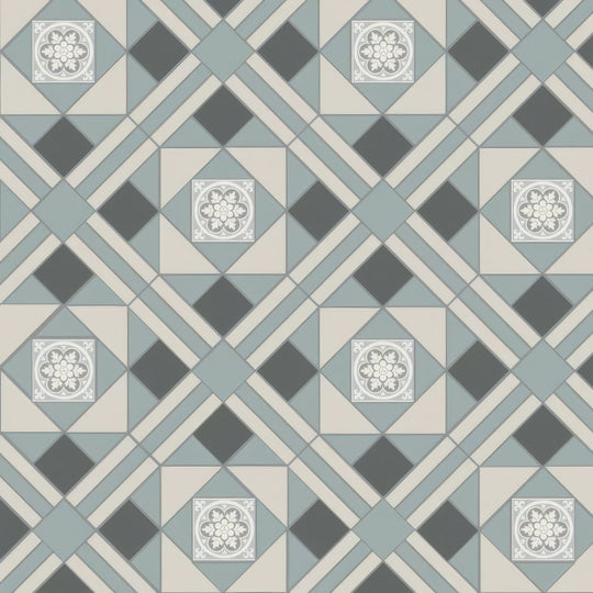 Lindisfarne Dover White, Grey & Revival Grey with Livingstone drop-in