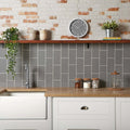 Liso Plata Brillo 100x200 – detail view 4