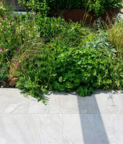 Lithos Porcelain Paving Textured Blanc