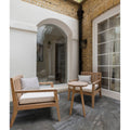 Lithos Porcelain Paving Textured Earth grey stone-effect paving tiles