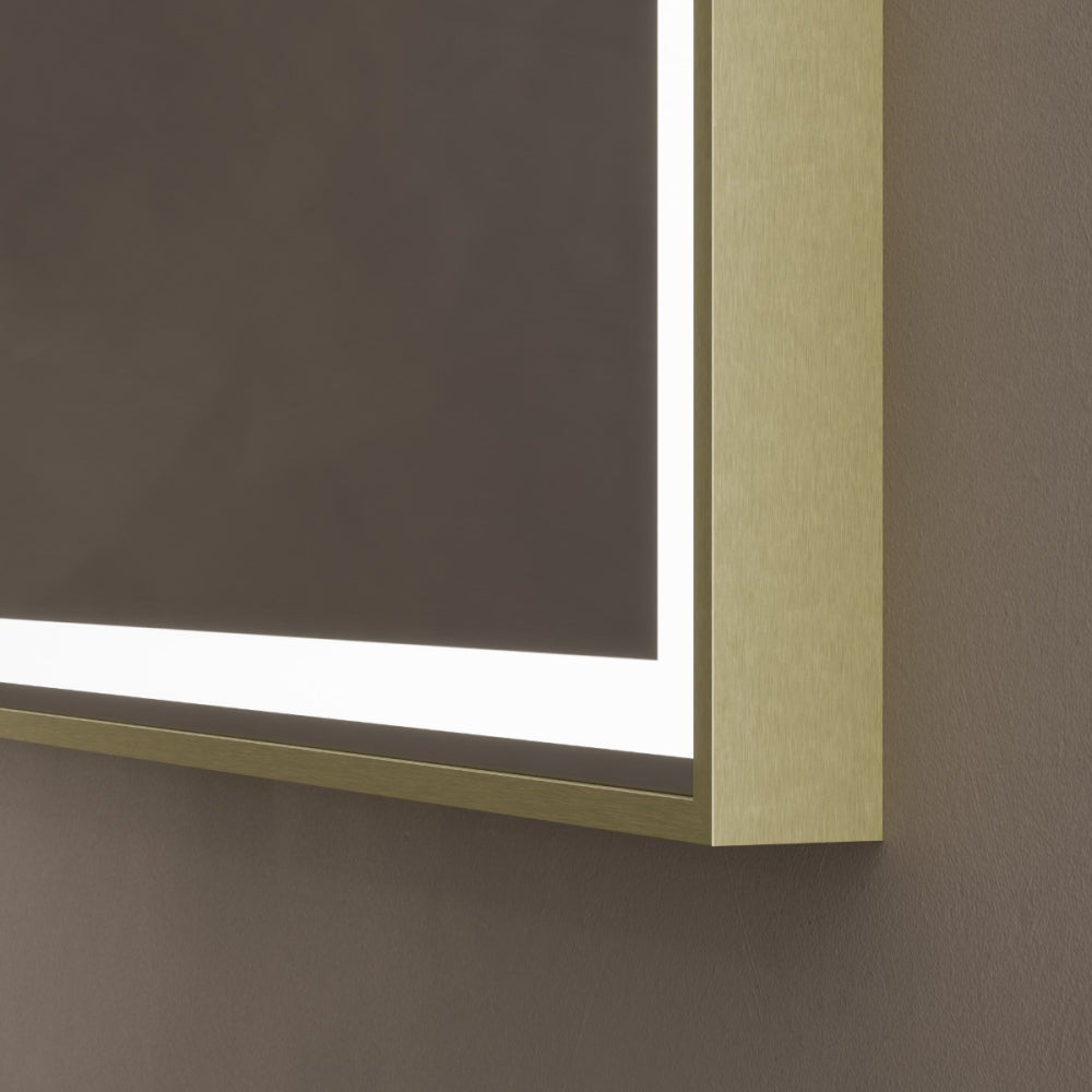 Lomax Light Overmantel Arch 120x75cm in Brushed Brass - Origins Living, view 3