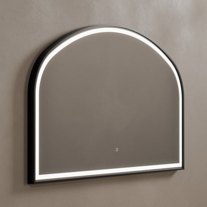 Lomax Light Overmantel Arch 120x75cm in Black - Origins Living, view 2