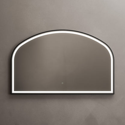 Lomax Light Overmantel Arch 120x75cm in Black - Origins Living, view 4
