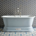 London Stone Half Tile in a bathroom setting