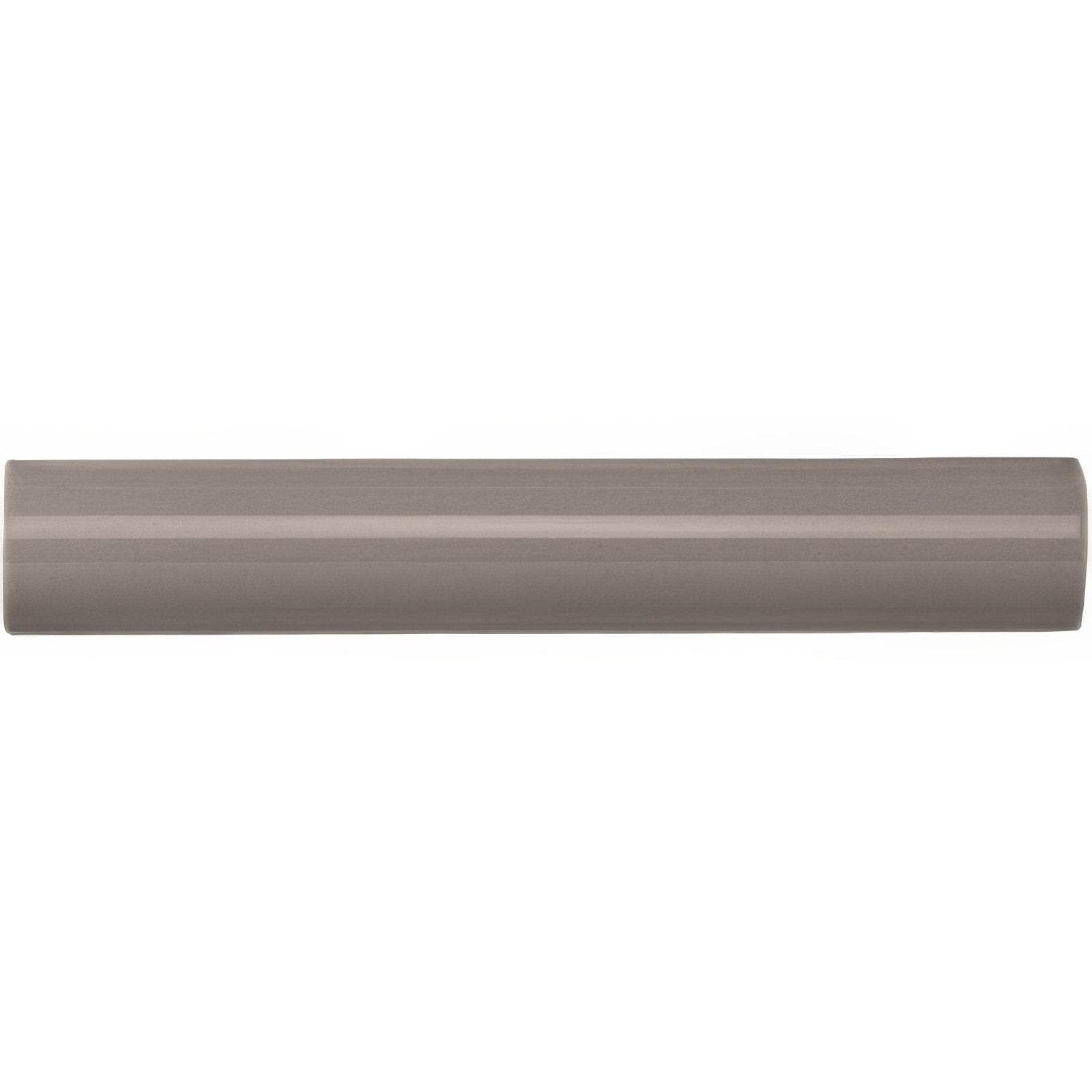 London Stone Sigma moulding sleek matte gray cylindrical pipe with smooth surface and subtle horizontal banding