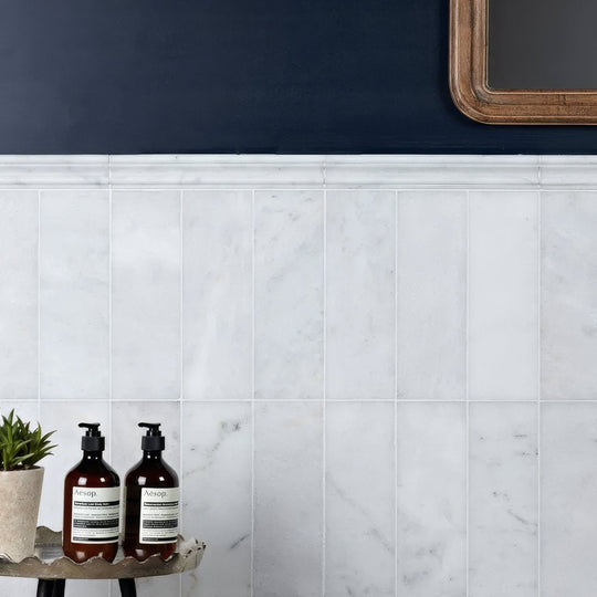 Long Island Marble Dado Honed Finish - alternate view