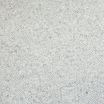 Long Island Marble Fan Mosaic