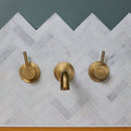 Long Island Marble Herringbone Mosaic – detail view 3