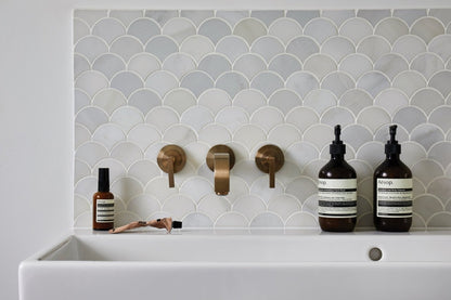 Long Island Marble Scallop Mosaic